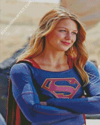 Gorgeous Supergirl diamond painting