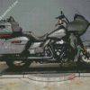 Grey Roadglide diamond painting