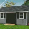 Grey Shed diamond painting