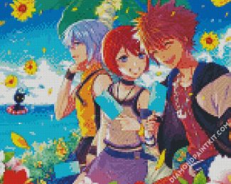 Kingdom Hearts diamond painting