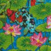 Koi Fish And Lotus Flowers diamond painting