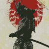 Lonely Samurai diamond painting