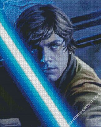 Luke Skywalker diamond painting