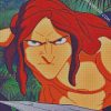 Mad Tarzan diamond painting