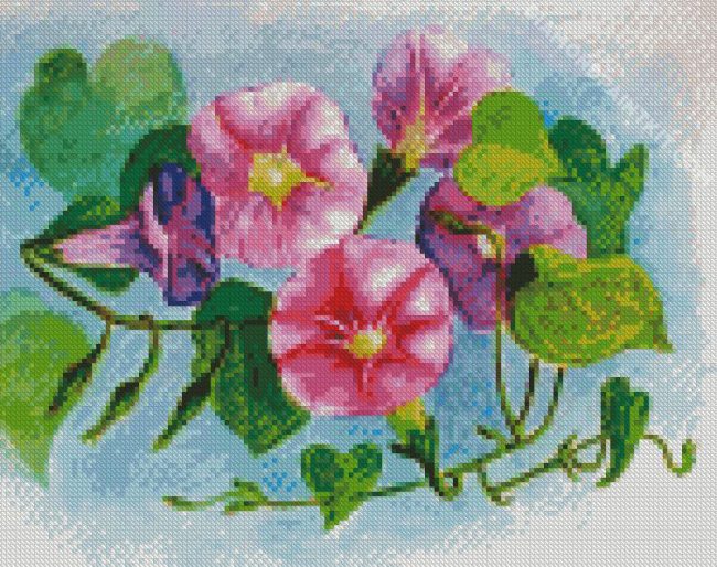 Morning Glory diamond painting