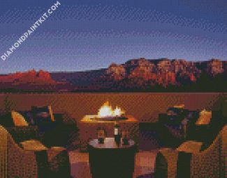 Peaceful Sedona Arizona diamond painting