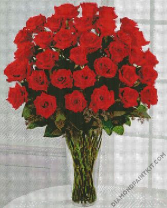 Red Roses diamond painting