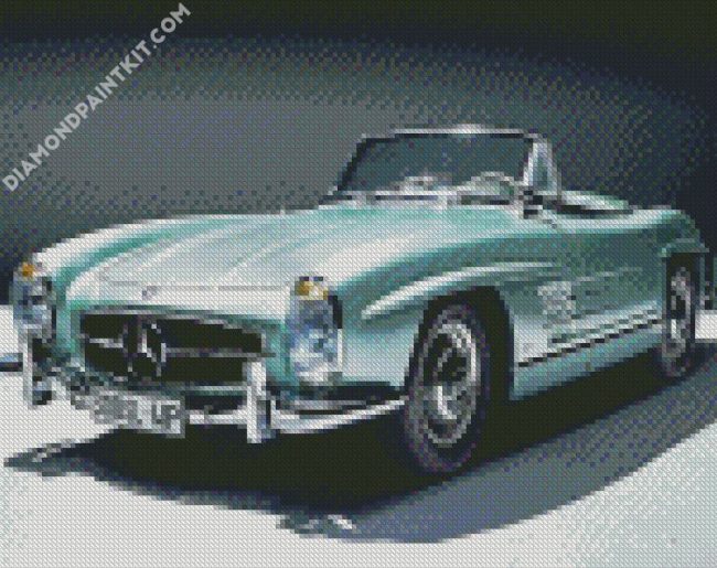 Retro Car diamond painting