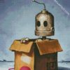 Robot In a Box diamond painting