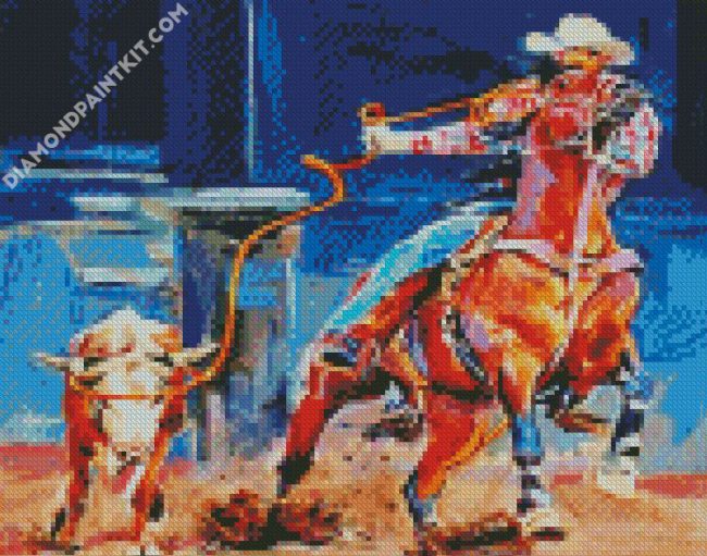 Rodeo diamond painting