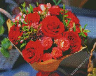 Roses Bouquet diamond painting