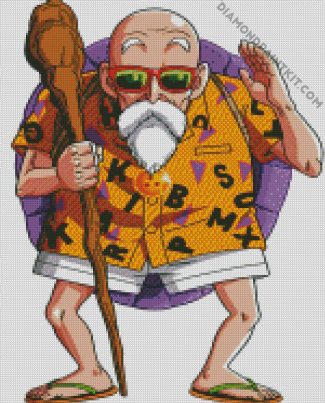 Roshi diamond painting