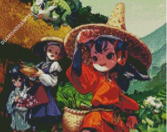 Sakuna Of Rice And Ruin diamond painting