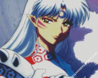 Sesshomaru diamond painting