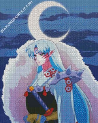 Sesshomaru diamond painting