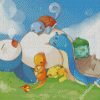 Sleepy Pokemons diamond painting