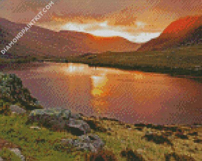 Snowdonia National Park diamond painting