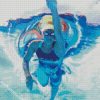 Swimmer Lady diamond painting