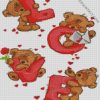 Teddy Bear Love diamond painting