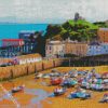 Tenby Wales diamond painting