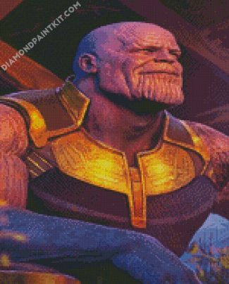 Thanos Marvel diamond painting