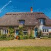 Thatched Cottage diamond painting