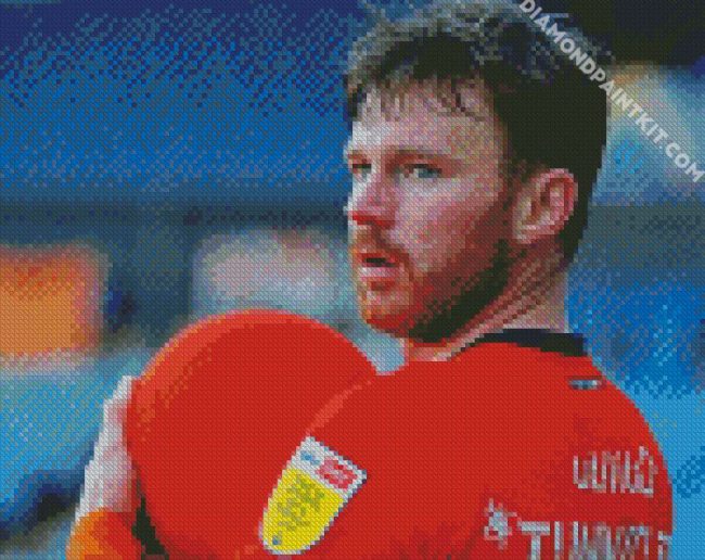 The Football Player Ryan Tunnicliffe diamond painting