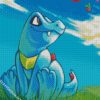 Totodile Art diamond painting