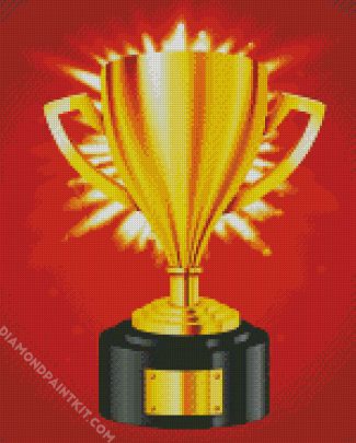 Trophy diamond painting