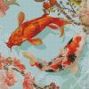 Tropical Koi Fish diamond painting