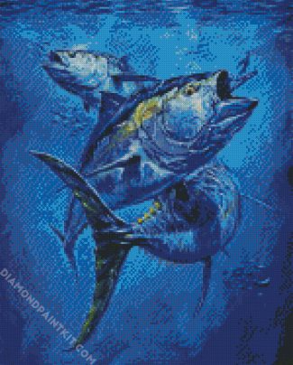 Tuna Fish diamond painting