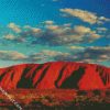 Uluru Rock diamond painting