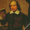 Vintage William Shakespeare diamond painting