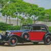 Vintage Mercedes Benz diamond painting