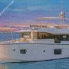 White Trawler diamond painting