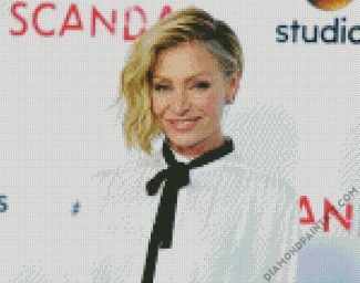 Actress Portia De Rossi diamond painting