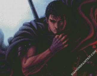 Anime Berserk Guts diamond painting