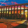 Aqueduct Of Segovia Monument diamond painting