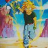 Ash Ketchum Super Saiyan diamond painting