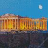 Athens Parthenon diamond painting