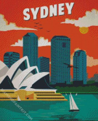 Australia Sydney diamond painting