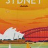 Australia Sydney City Poster diamond painting