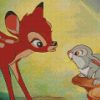 Bambi Deer And Thumper diamond painting