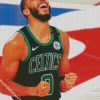 Basketball Player Jayson Tatum diamond painting