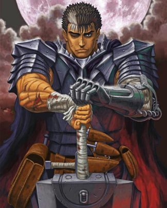 Berserk Guts diamond painting