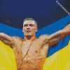 Boxer Oleksandr Usyk diamond painting