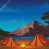 Camp Tentes diamond painting