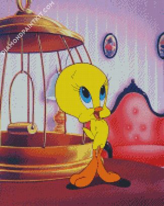 Cartoon Tweety Bird diamond paintings