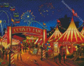 Circus Tentes diamond painting