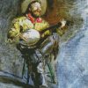 Cowboy Singing Art diamond painting